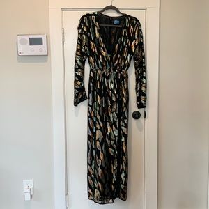 House of Harlow 1960 x Revolve Leopard Gown sz S